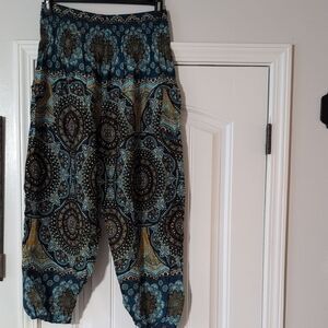 Bohemian Patterned Women's Pants